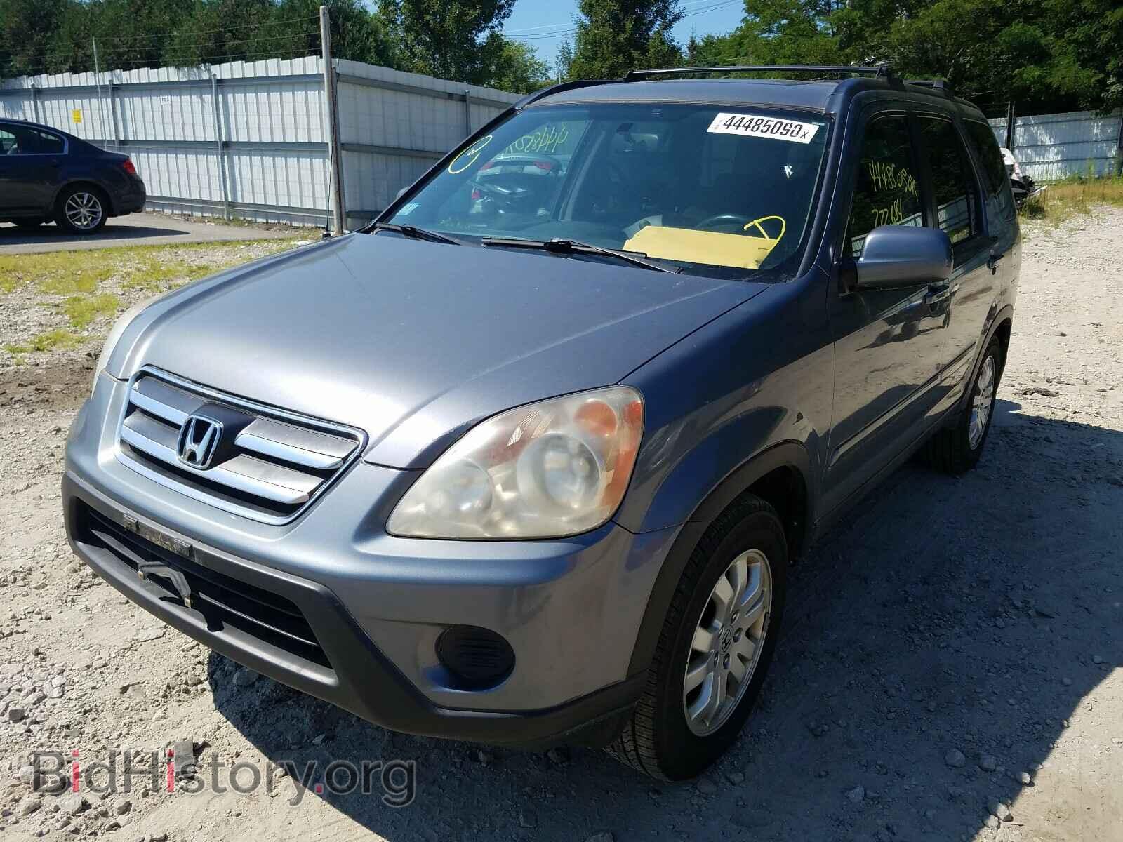 2006 HONDA CRV - VIN: SHSRD78956U439284 - Фото 2