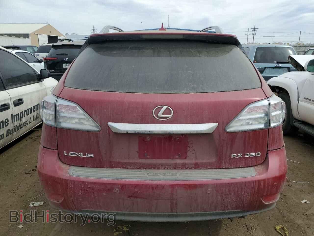 2010 LEXUS RX350 - VIN: 2T2BK1BA9AC036657 - Фото 6