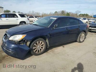2013 Chrysler 200 Touring, blue — VIN 1C3CCBBB9DN598214, Copart
