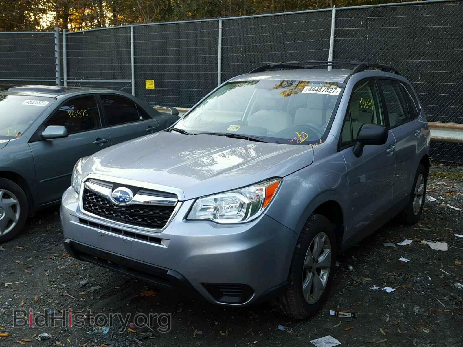 2016 SUBARU FORESTER - VIN: JF2SJABCXGH494304 - Фото 2