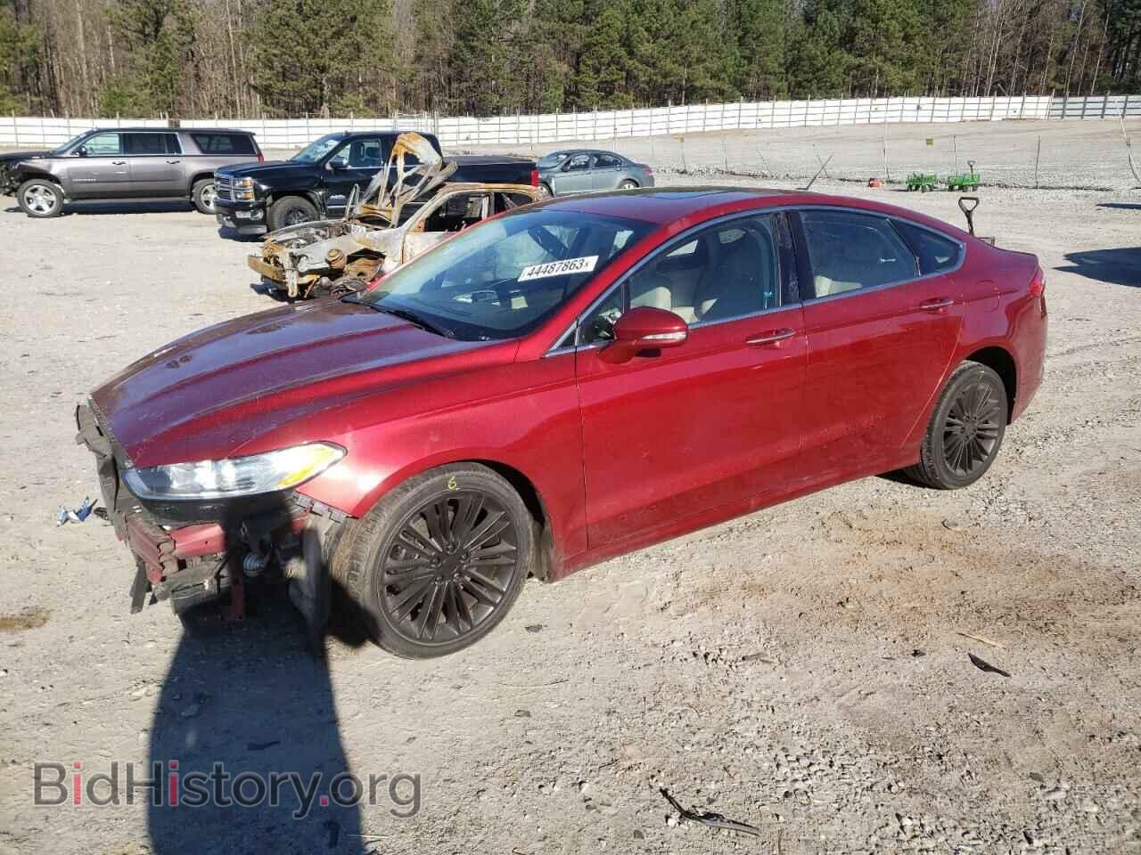 Photo 3FA6P0LU4ER238726 - FORD FUSION 2014