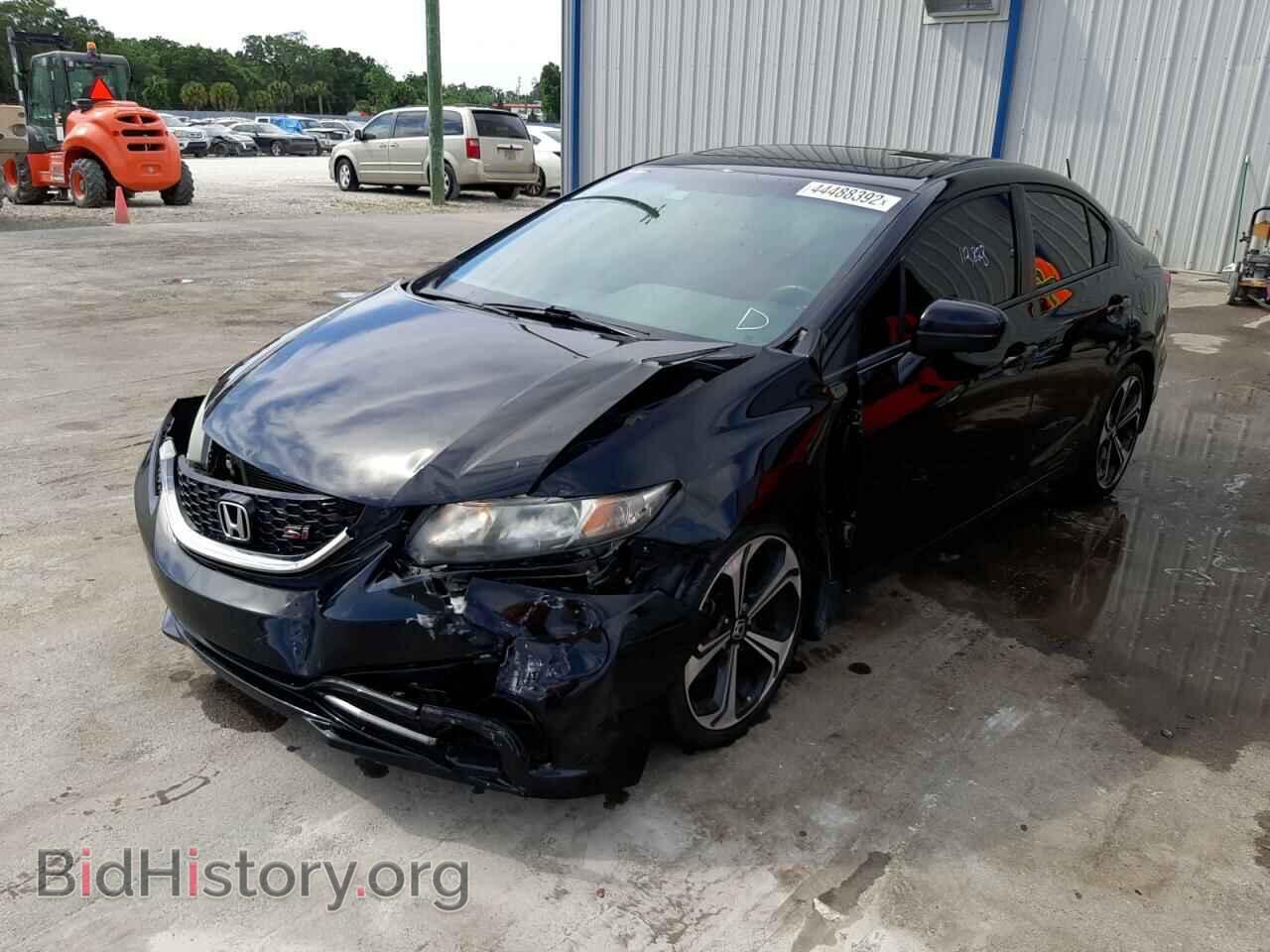 2015 HONDA CIVIC - VIN: 2HGFB6E55FH700968 - Фото 2