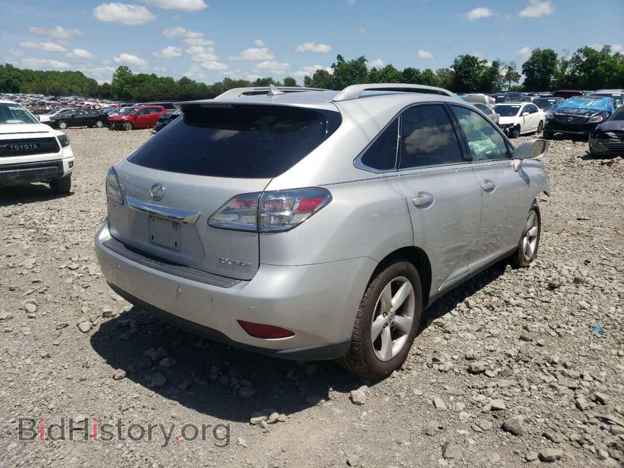 2012 LEXUS RX350 - VIN: 2T2BK1BA8CC145534 - Фото 4