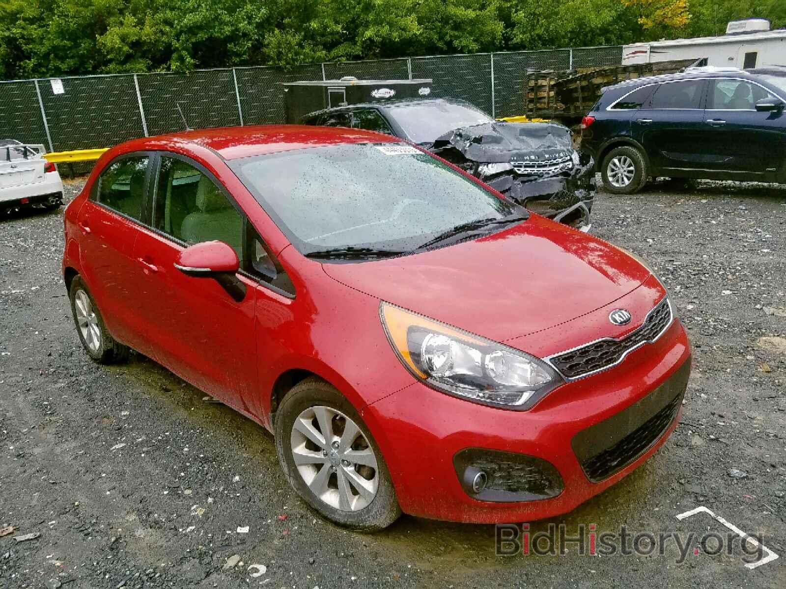 Фотография KNADN5A37D6316231 - KIA RIO EX 2013