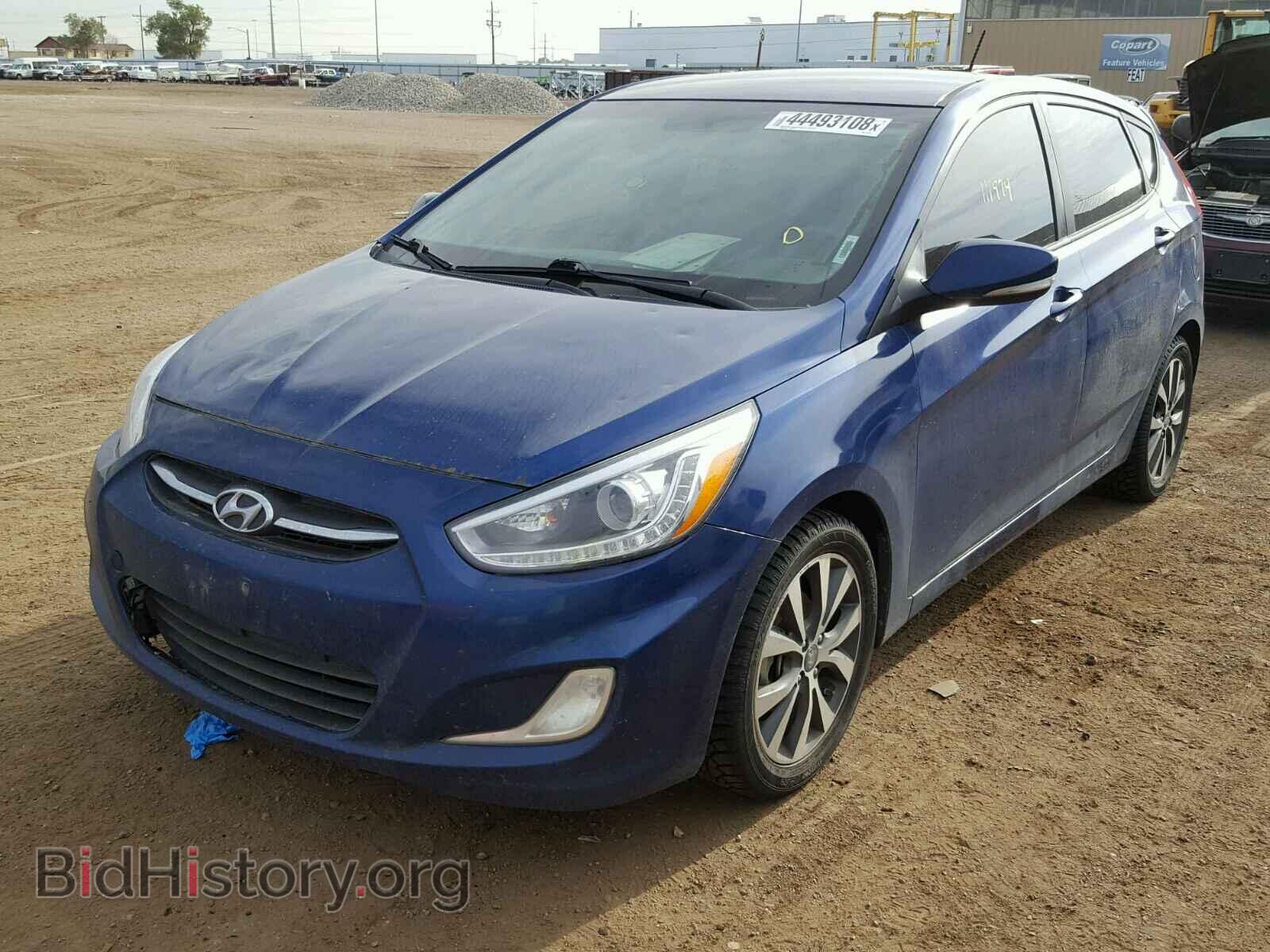 2015 HYUNDAI ACCENT - VIN: KMHCU5AE2FU233139 - Фото 2