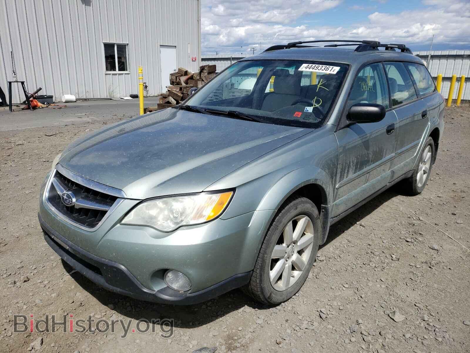 2009 SUBARU OUTBACK - VIN: 4S4BP61C797334557 - Фото 2