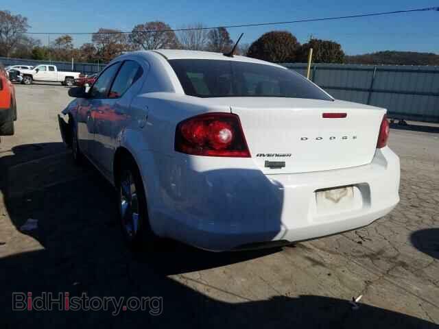 2013 DODGE AVENGER - VIN: 1C3CDZAB5DN564715 - Фото 3