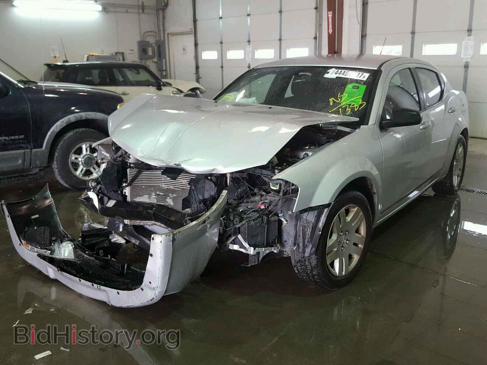 2011 DODGE AVENGER - VIN: 1B3BD4FB8BN501383 - Фото 2