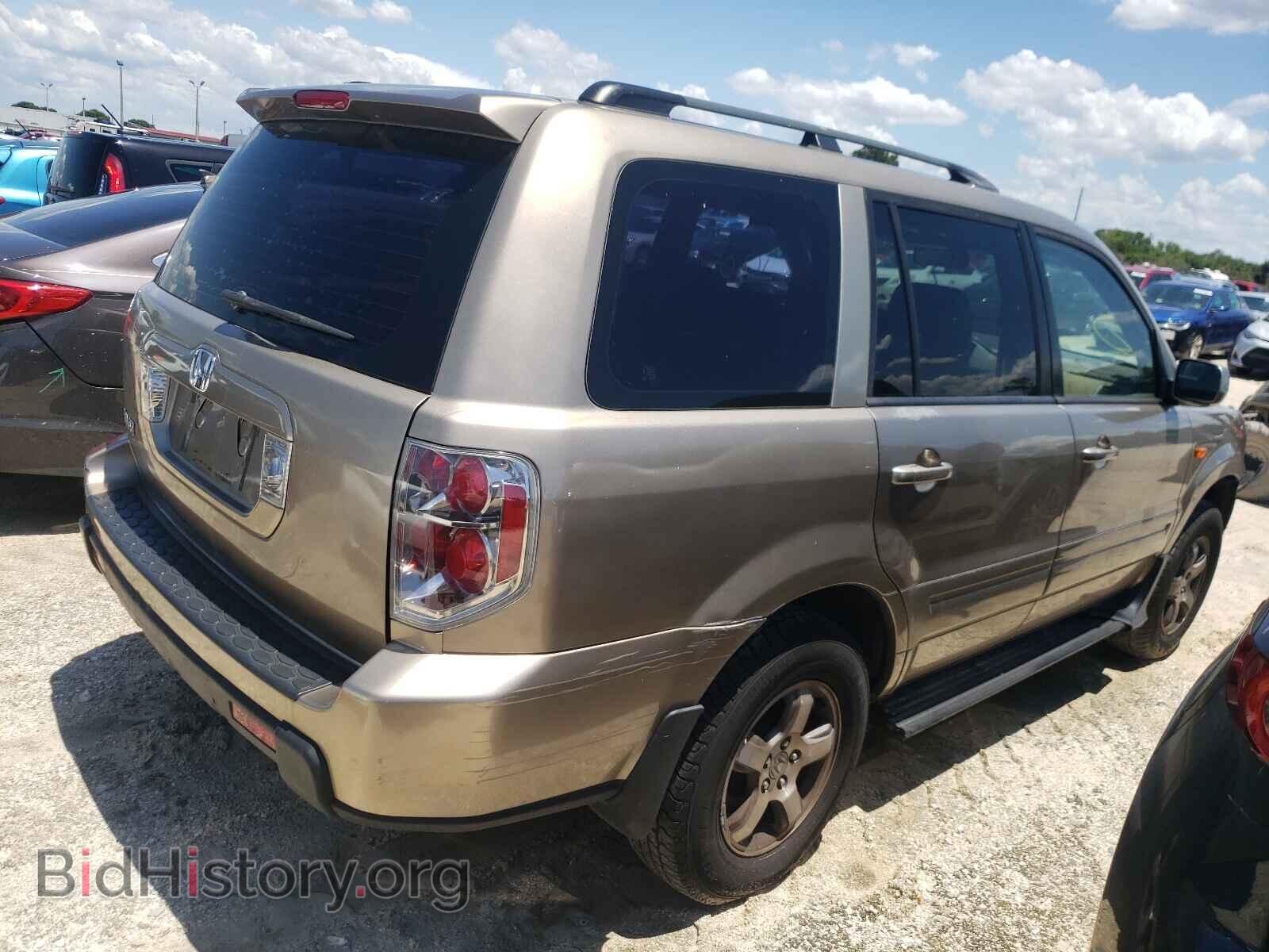 2007 HONDA PILOT - VIN: 5FNYF28507B000153 - Фото 4