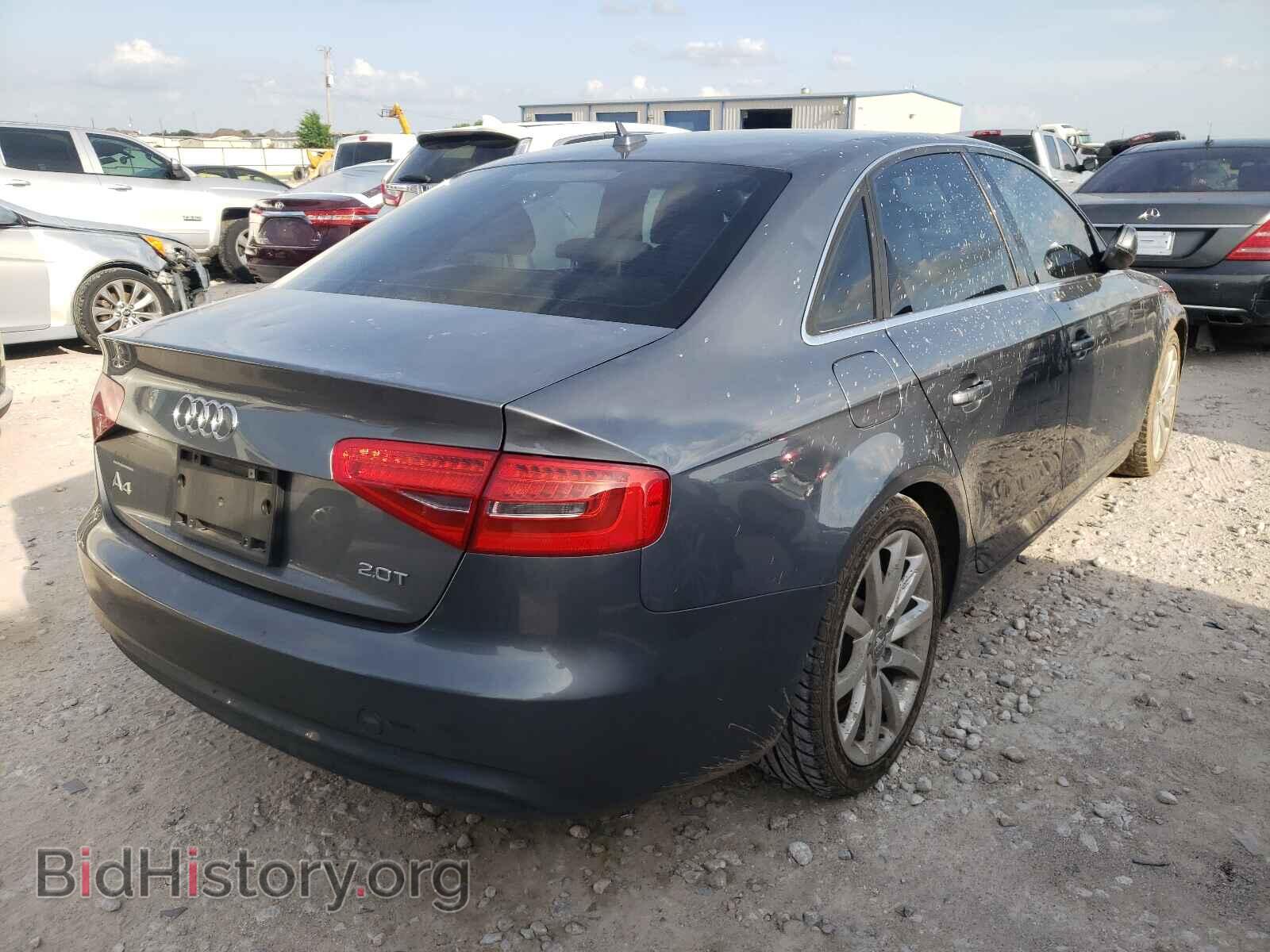 2013 AUDI A4 - VIN: WAUEFAFL3DN017702 - Photo 4