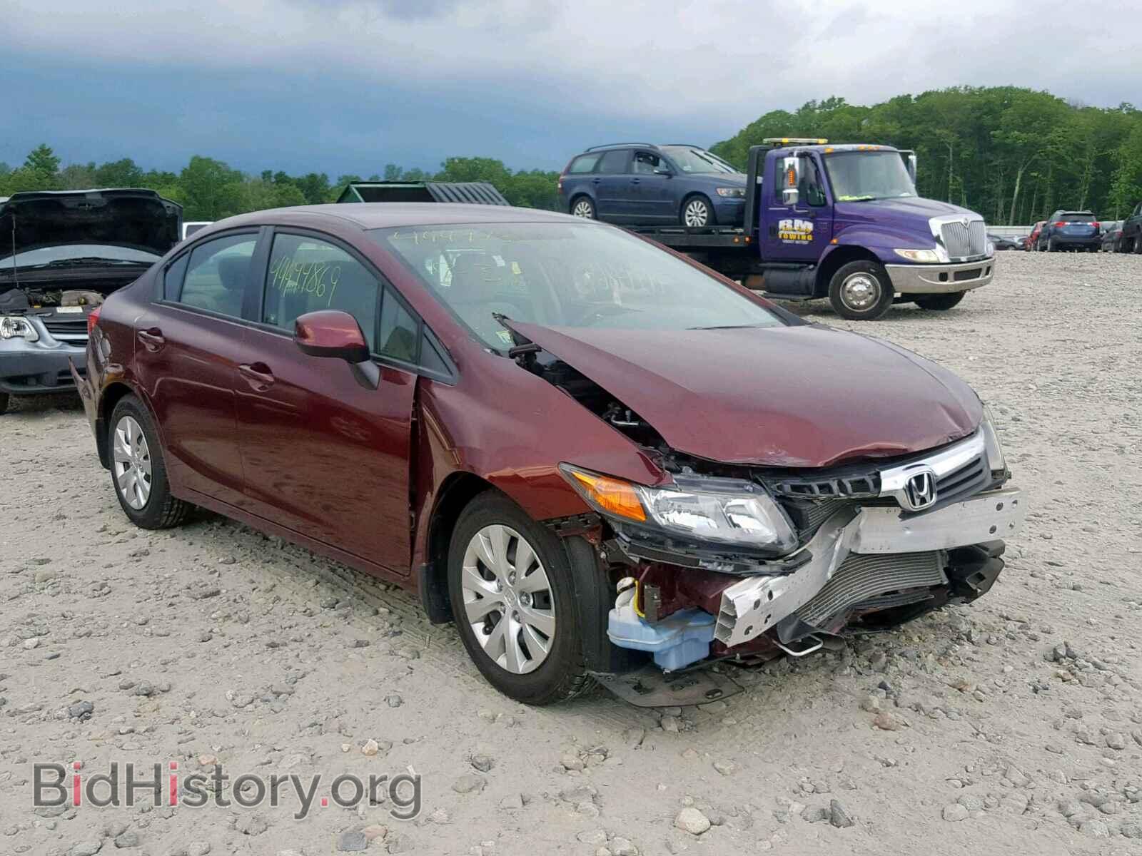 Photo 2HGFB2F56CH609288 - HONDA CIVIC LX 2012