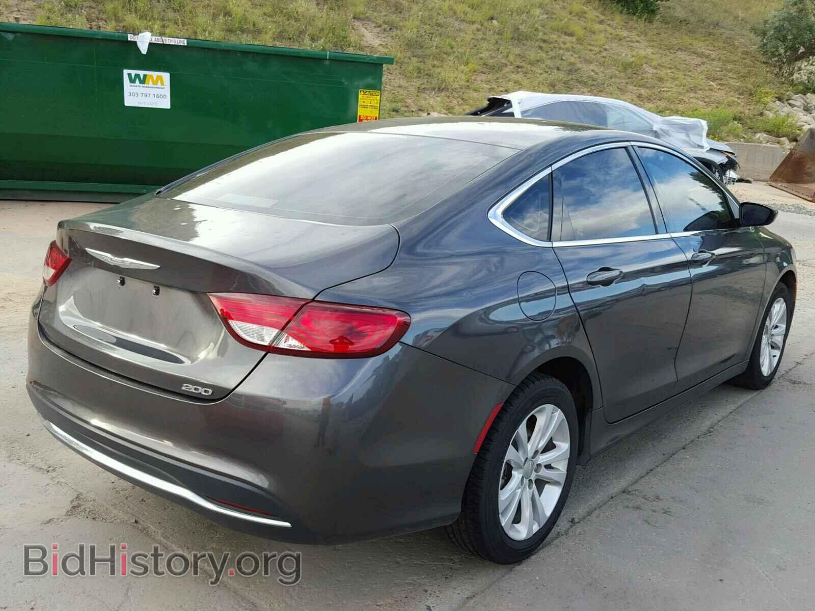 2015 CHRYSLER 200 - VIN: 1C3CCCAB1FN623245 - Photo 4