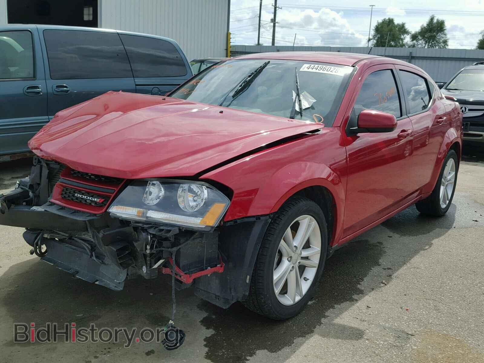 2013 DODGE AVENGER - VIN: 1C3CDZCB2DN548579 - Фото 2