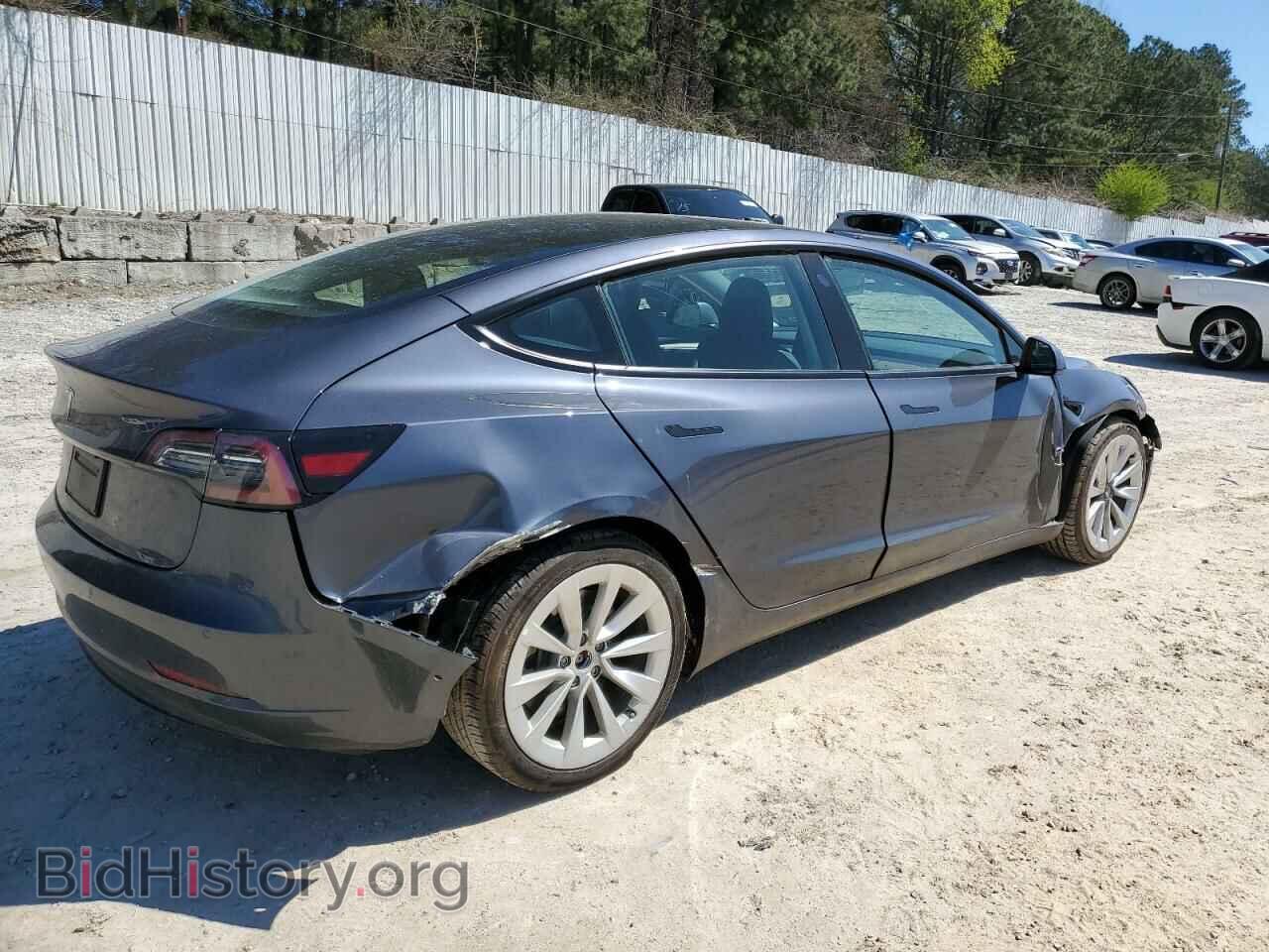 2022 TESLA MODEL 3 - VIN: 5YJ3E1EA5NF287317 - Фото 3