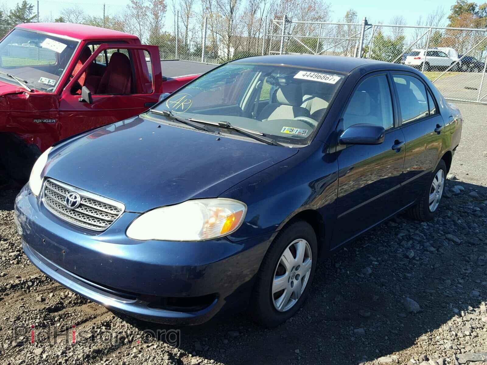 2007 TOYOTA COROLLA - VIN: 2T1BR32E57C741186 - Фото 2