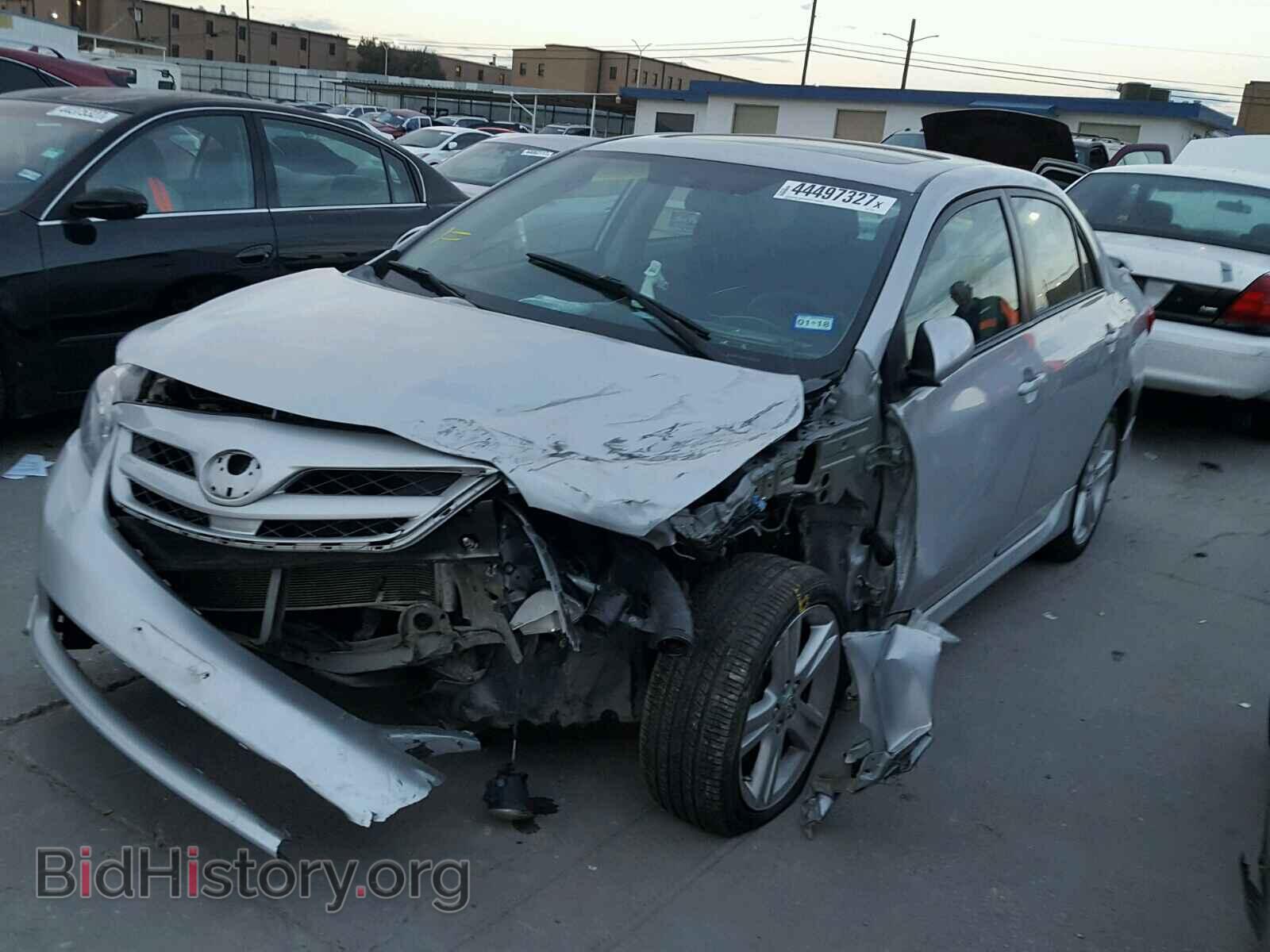 2013 TOYOTA COROLLA BA - VIN: 2T1BU4EE3DC067082 - Фото 2