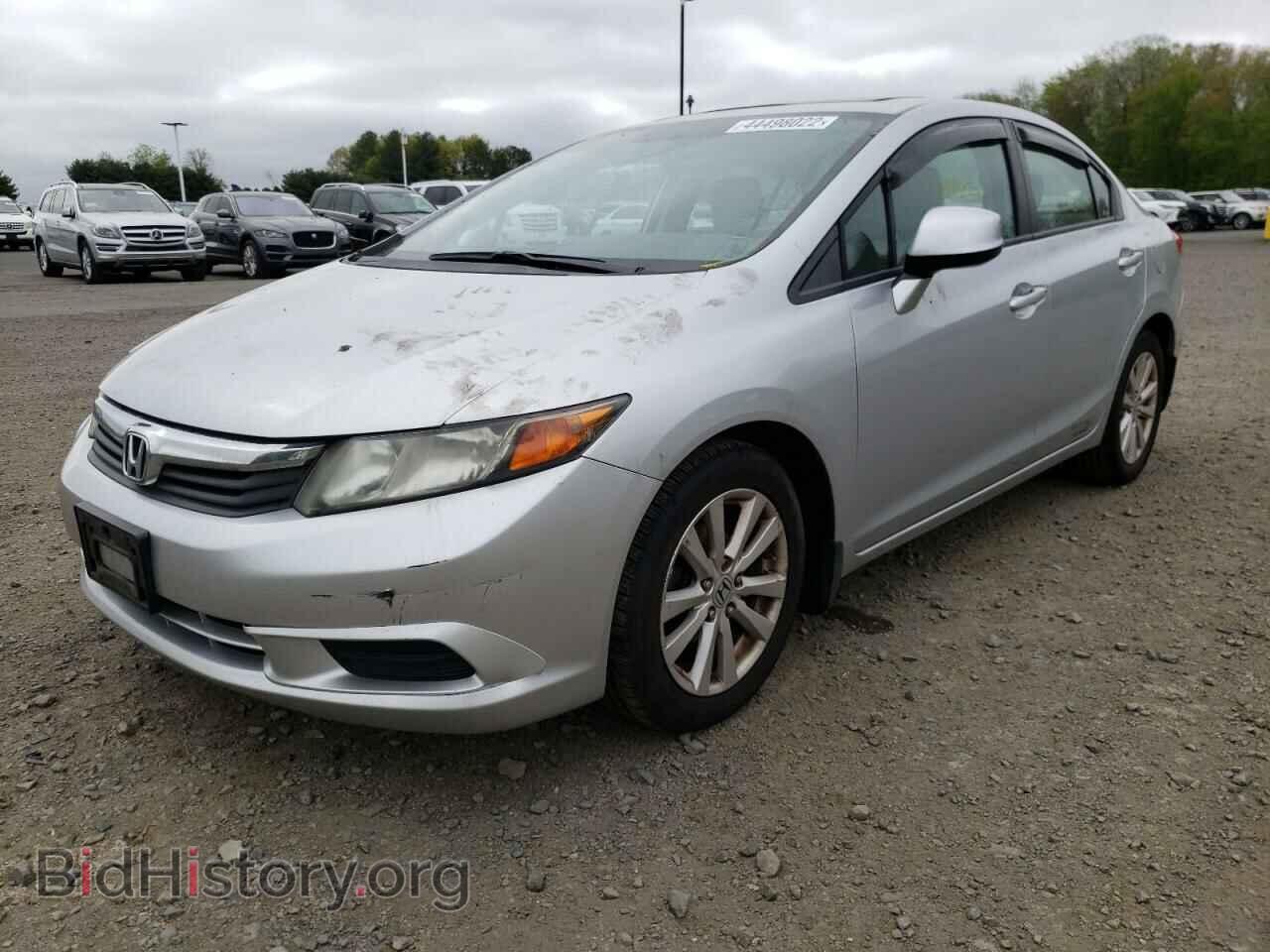 2012 HONDA CIVIC - VIN: 2HGFB2F84CH602799 - Фото 2