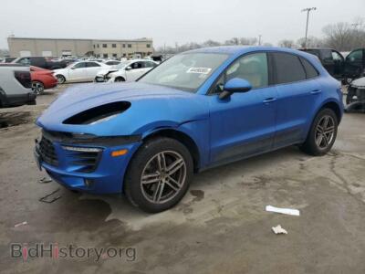 2018 Porsche MACAN, синий — VIN WP1AA2A51JLB18998, Copart