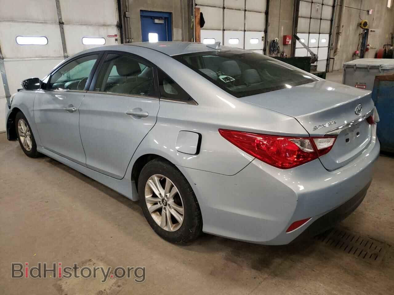 2014 HYUNDAI SONATA - VIN: 5NPEB4ACXEH831676 - Фото 2