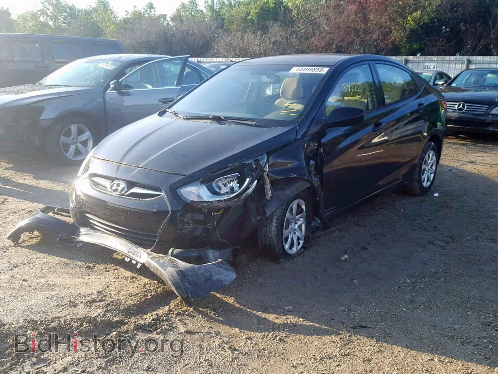 2013 HYUNDAI ACCENT - VIN: KMHCT4AE7DU560808 - Фото 2