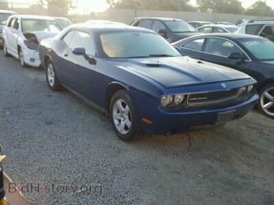 2010 Dodge CHALLENGER, blue — VIN 2B3CJ4DV8AH120277, Copart