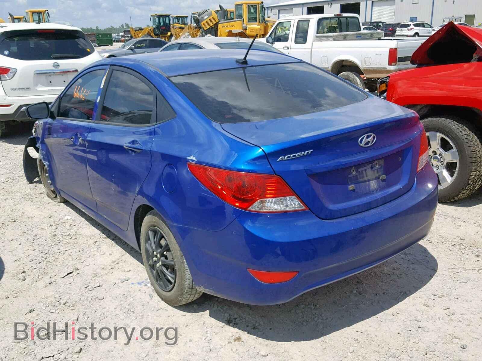 2013 HYUNDAI ACCENT - VIN: KMHCT4AE8DU536582 - Фото 3