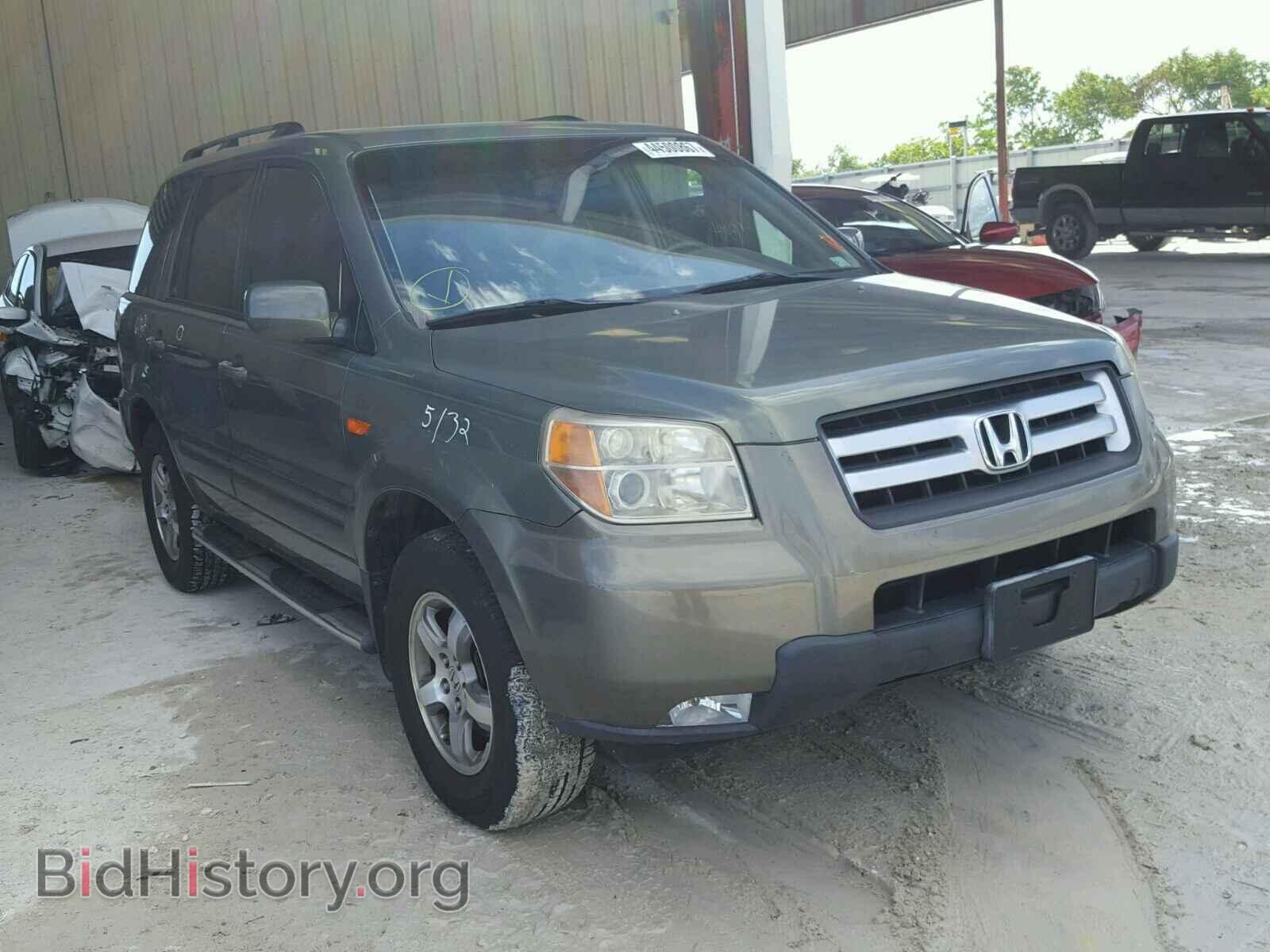Фотография 5FNYF286X7B007703 - HONDA PILOT 2007