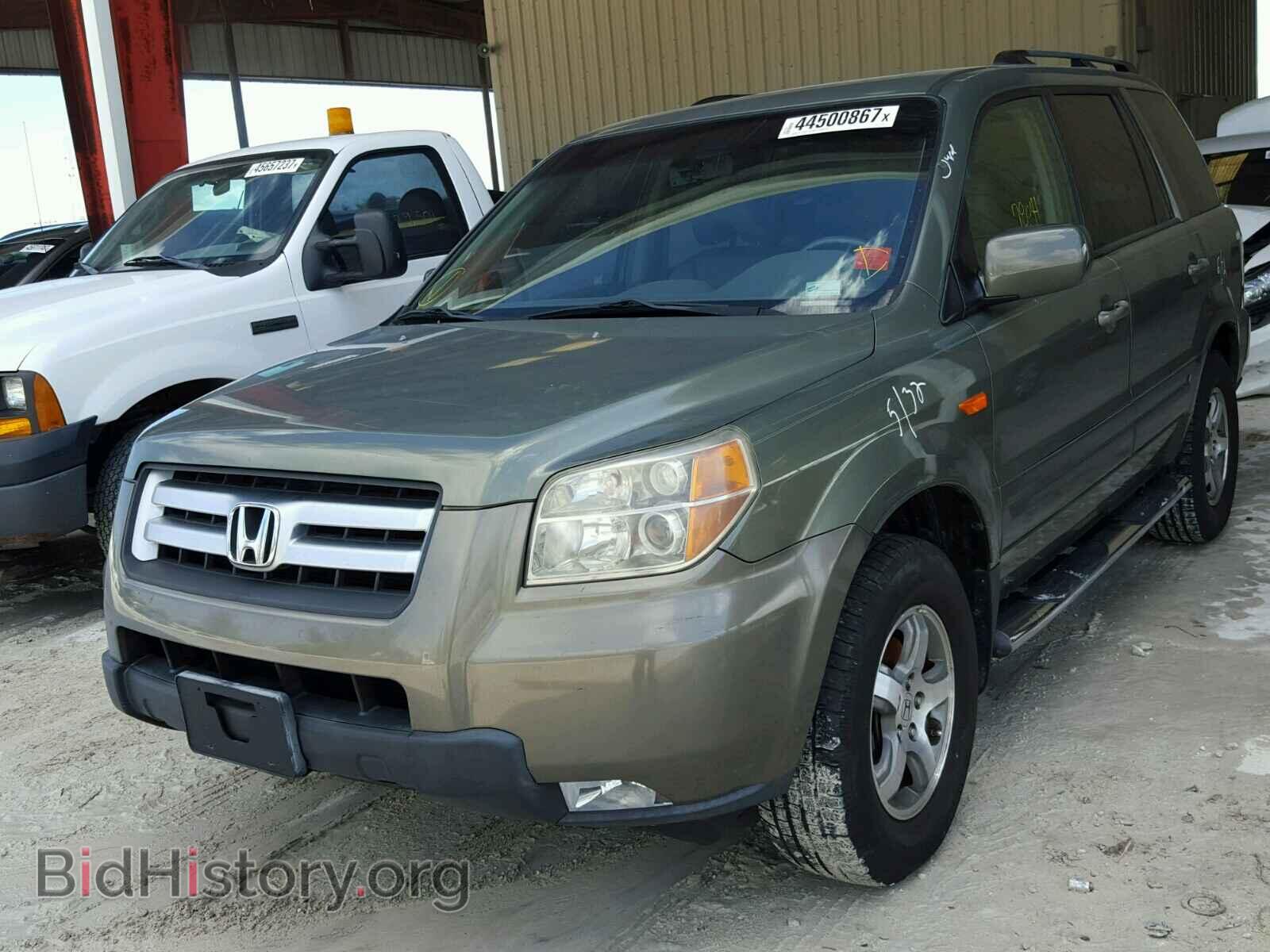 2007 HONDA PILOT - VIN: 5FNYF286X7B007703 - Фото 2