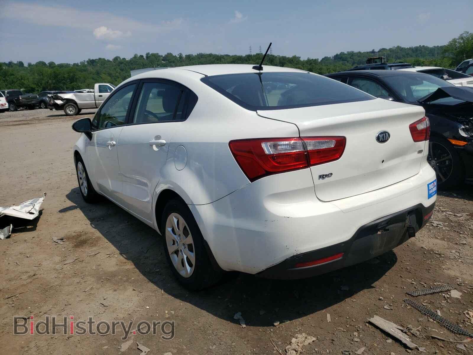 2013 KIA RIO - VIN: KNADM4A36D6287589 - Фото 3