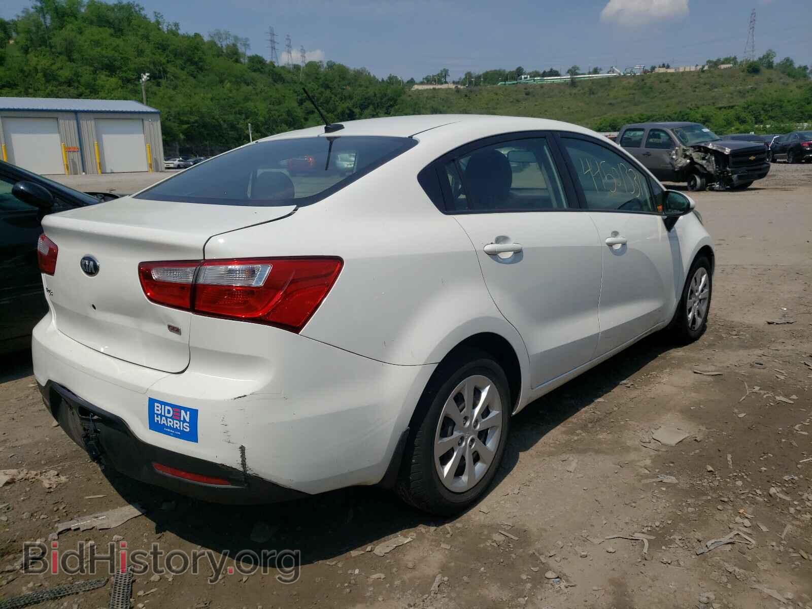 2013 KIA RIO - VIN: KNADM4A36D6287589 - Фото 4