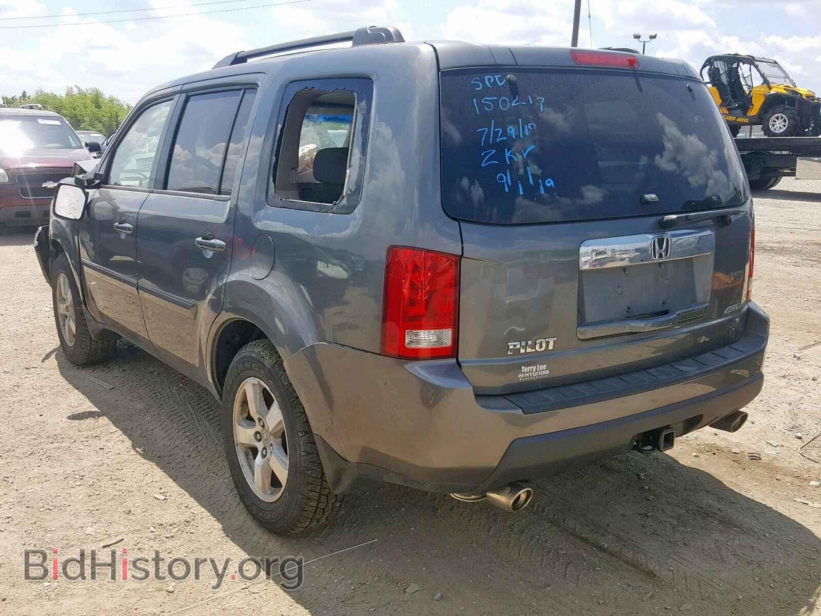 2009 HONDA PILOT EX - VIN: 5FNYF48459B004575 - Фото 3