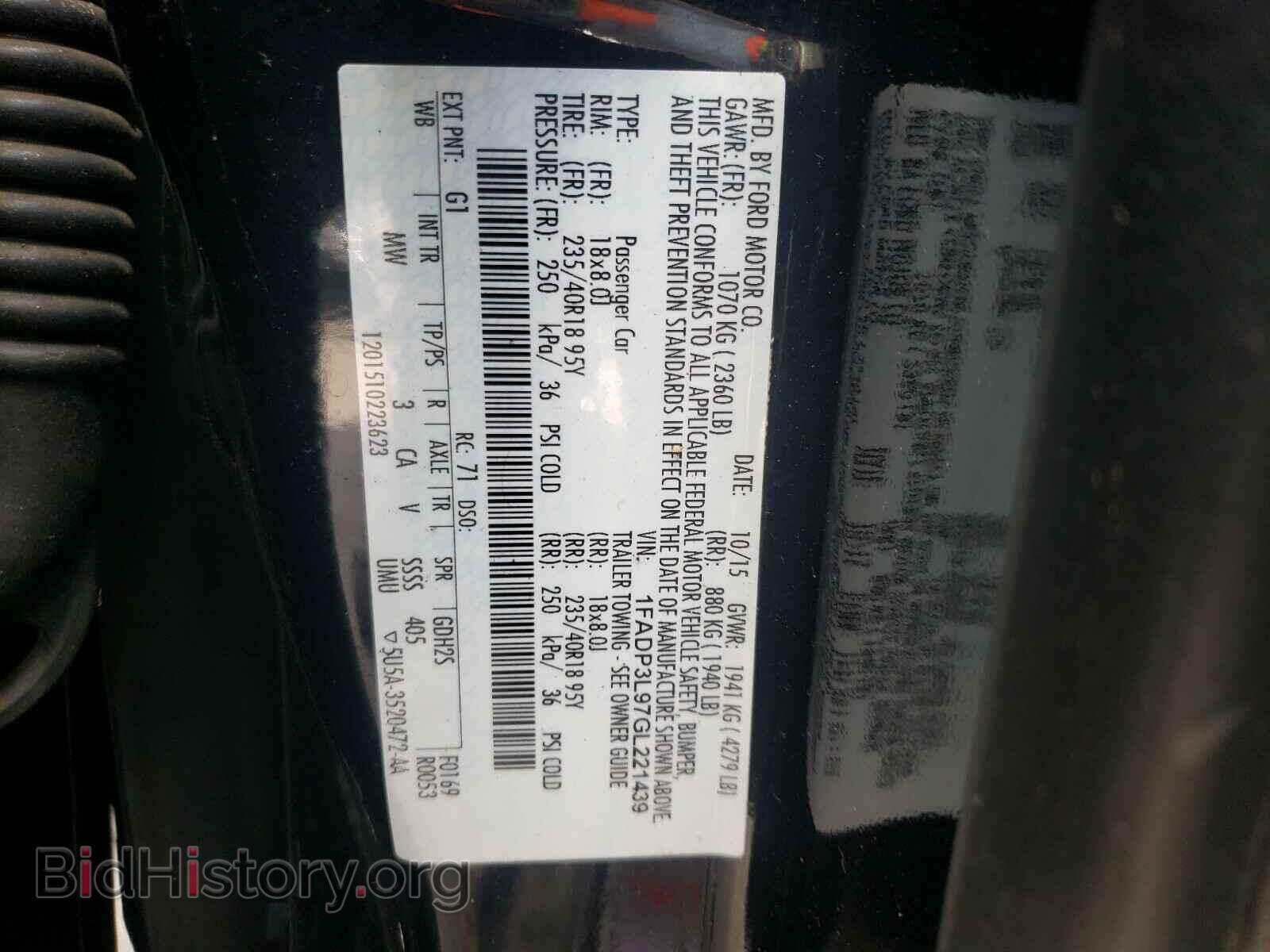 2016 FORD FOCUS - VIN: 1FADP3L97GL221439 - Photo 10