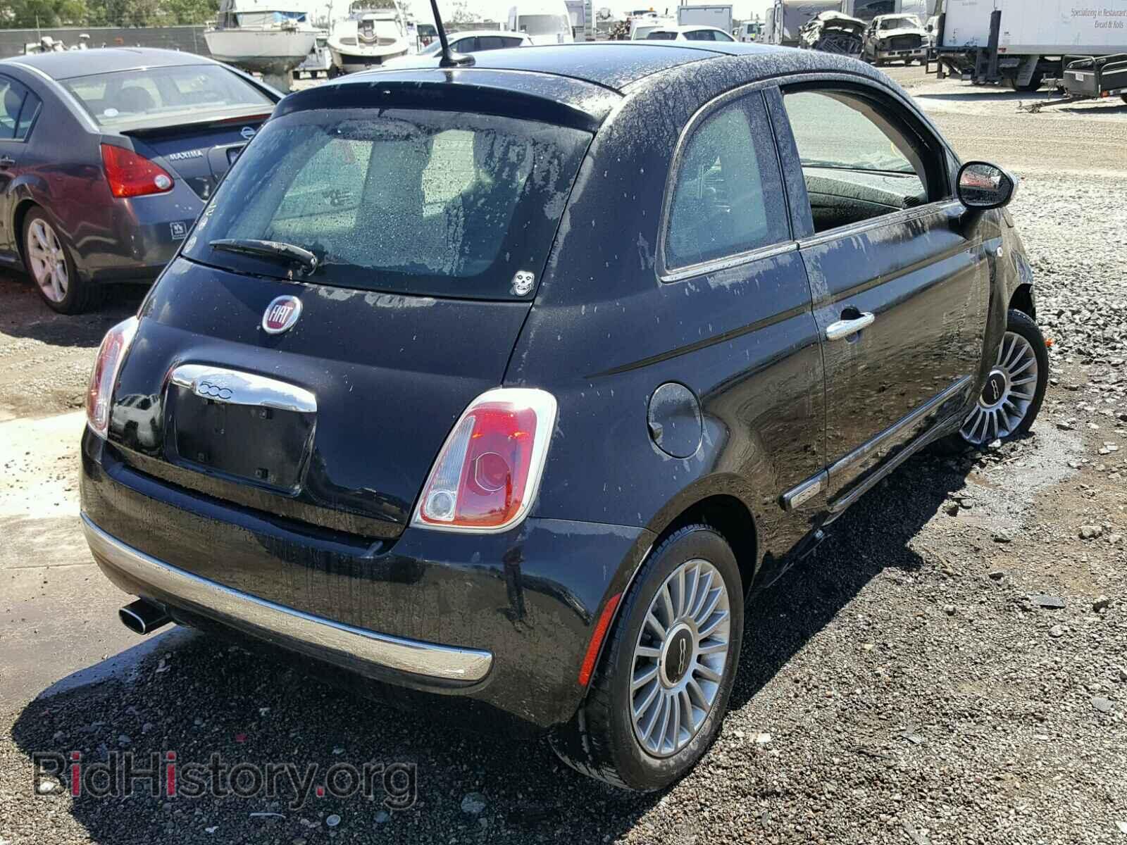 2012 FIAT 500 - VIN: 3C3CFFCR3CT386210 - Фото 4