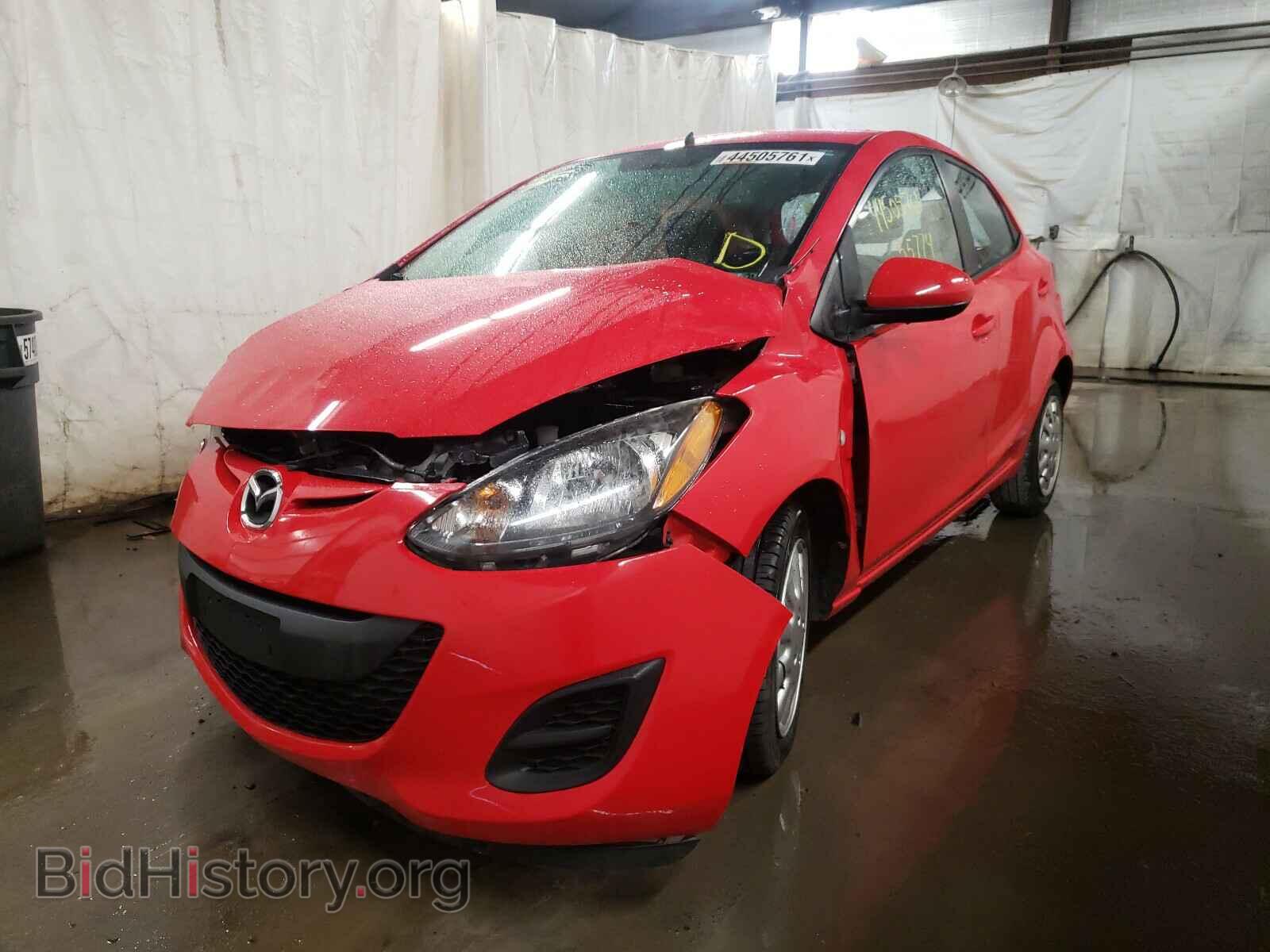 2014 MAZDA 2 - VIN: JM1DE1KZ1E0184845 - Фото 2