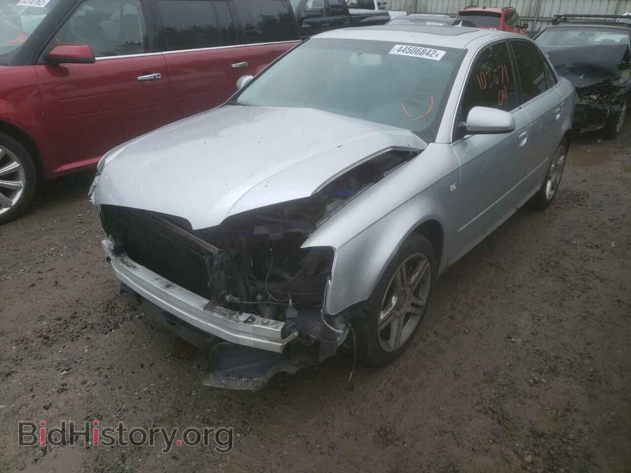 2008 AUDI A4 - VIN: WAUDF78E18A041796 - Фото 2