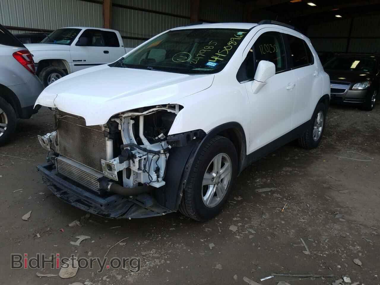 2015 CHEVROLET TRAX - VIN: 3GNCJLSB2FL247985 - Фото 2