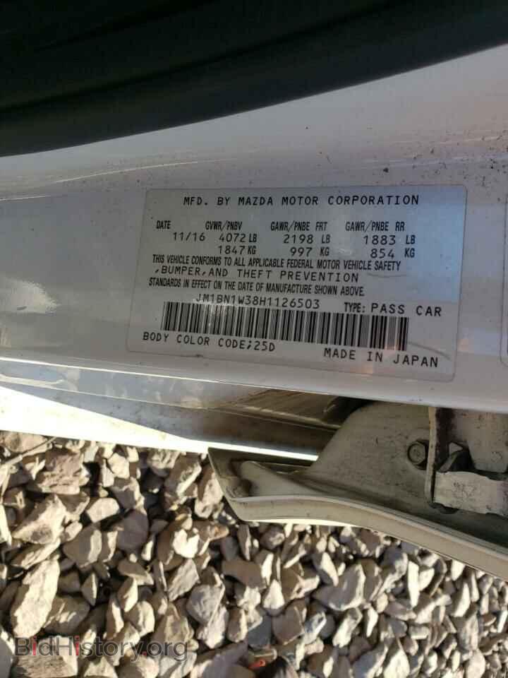 2017 MAZDA 3 - VIN: JM1BN1W38H1126503 - Фото 12