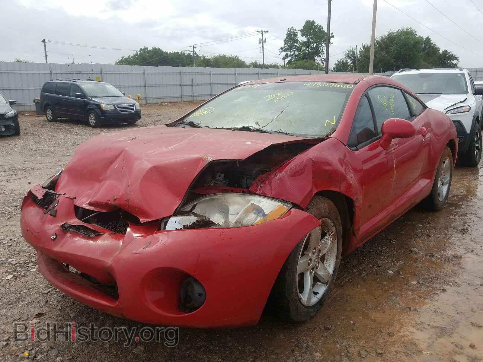 2007 MITSUBISHI ECLIPSE - VIN: 4A3AK24F87E020998 - Фото 2