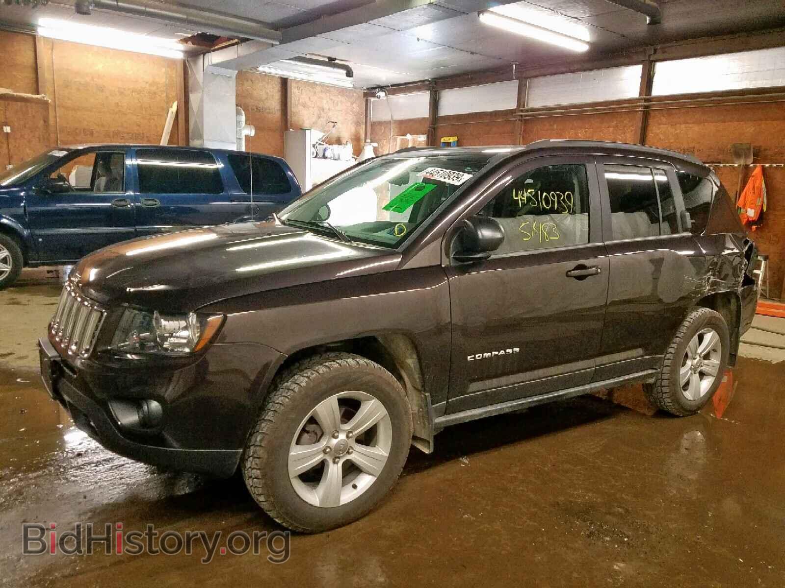 2014 JEEP COMPASS SP - VIN: 1C4NJDBB7ED713437 - Фото 2