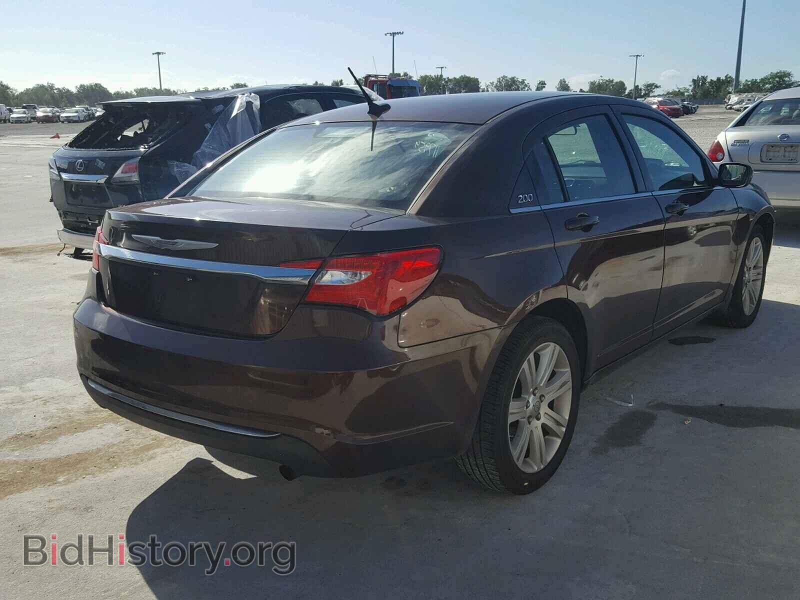 2013 CHRYSLER 200 - VIN: 1C3CCBAB1DN698468 - Фото 4