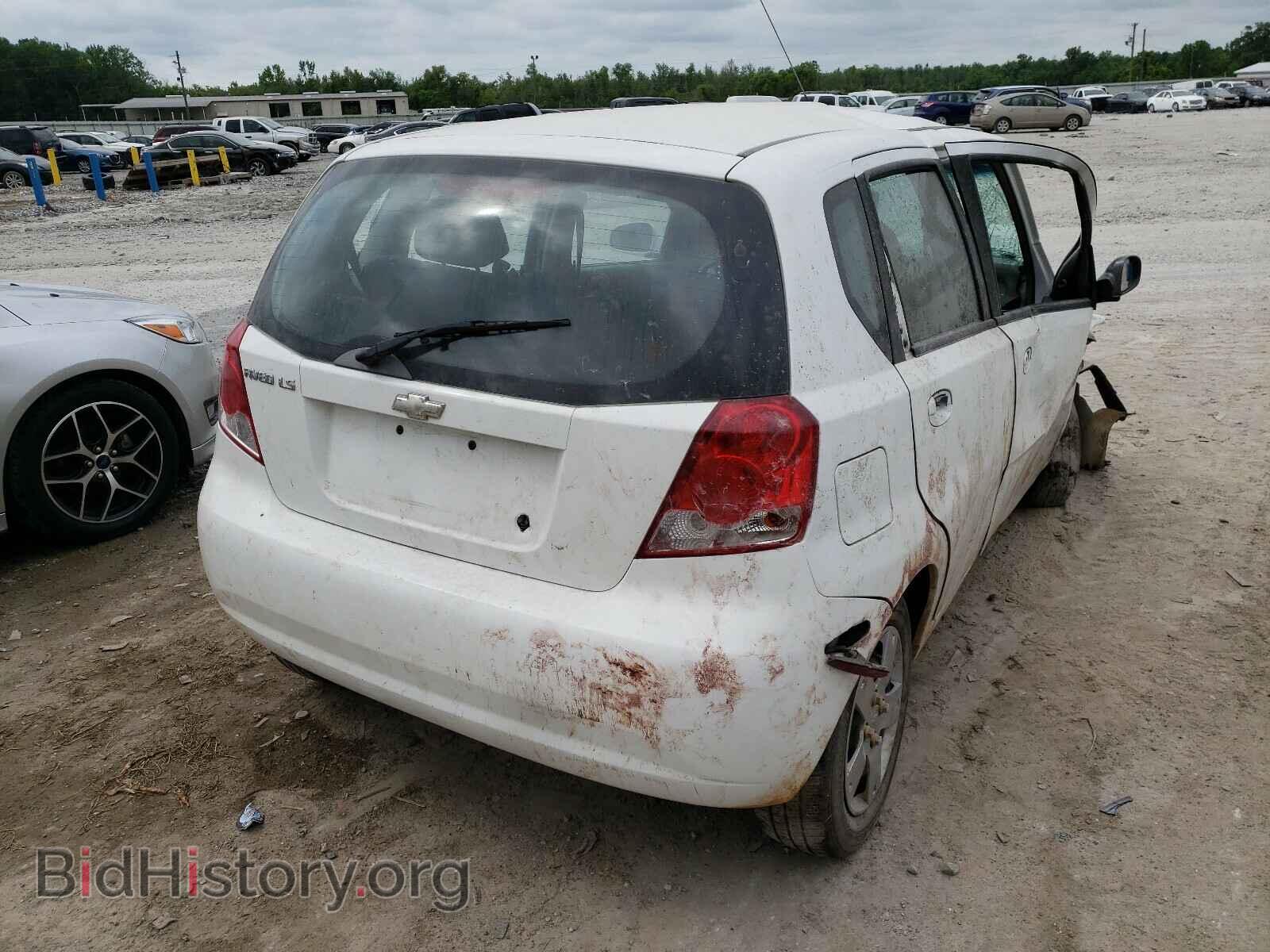 2006 CHEVROLET AVEO - VIN: KL1TD66616B668300 - Фото 4