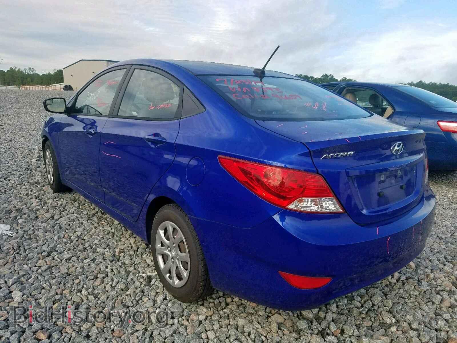 2014 HYUNDAI ACCENT - VIN: KMHCT4AE9EU638393 - Фото 3