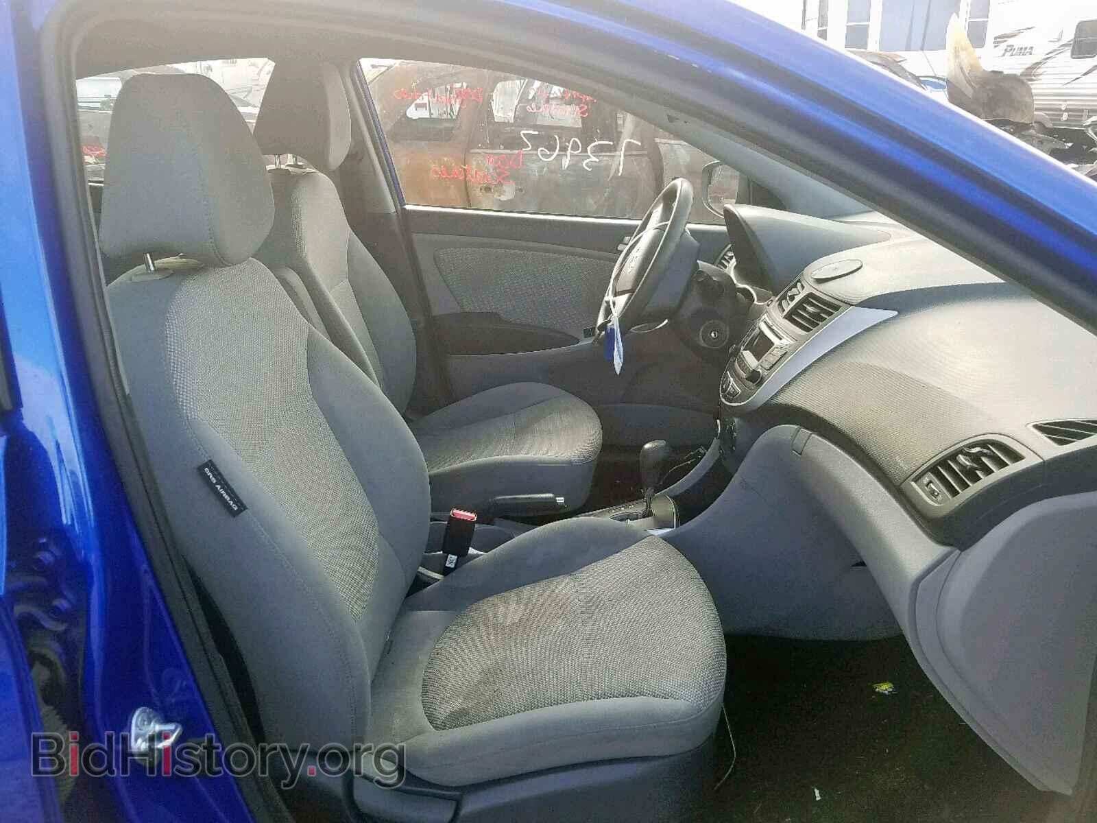 2014 HYUNDAI ACCENT - VIN: KMHCT4AE9EU638393 - Фото 5