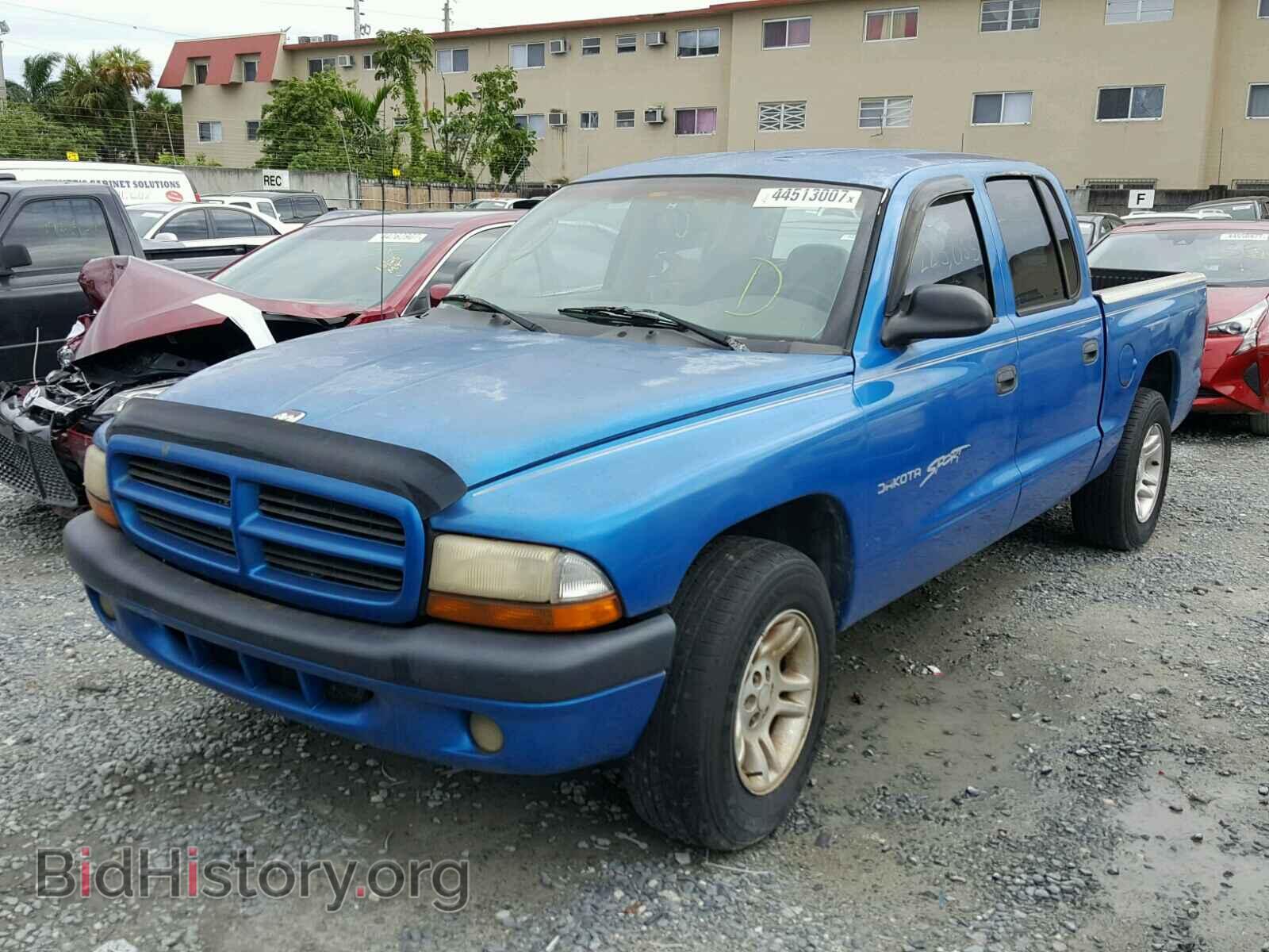 2001 DODGE DAKOTA - VIN: 1B7GL2AX61S140685 - Фото 2