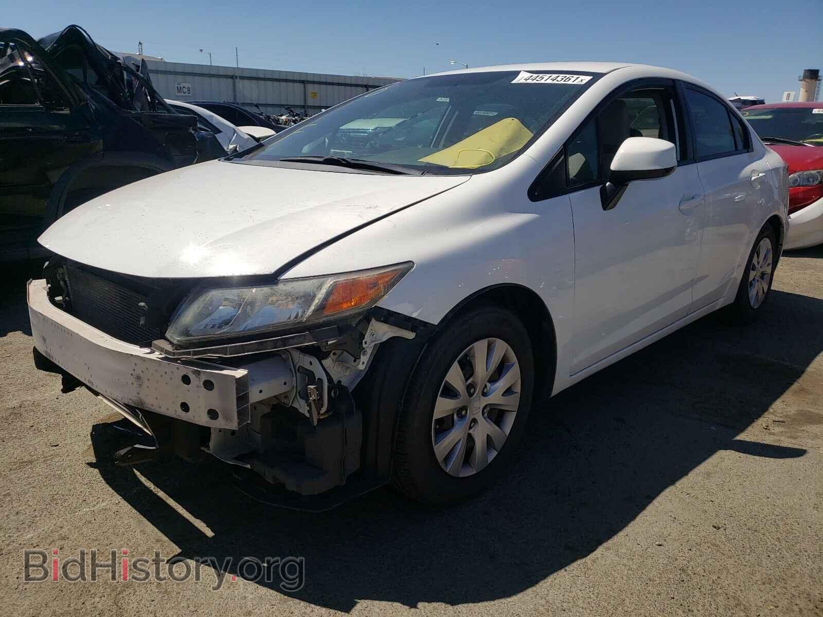 2012 HONDA CIVIC - VIN: 2HGFB2F59CH304478 - Фото 2