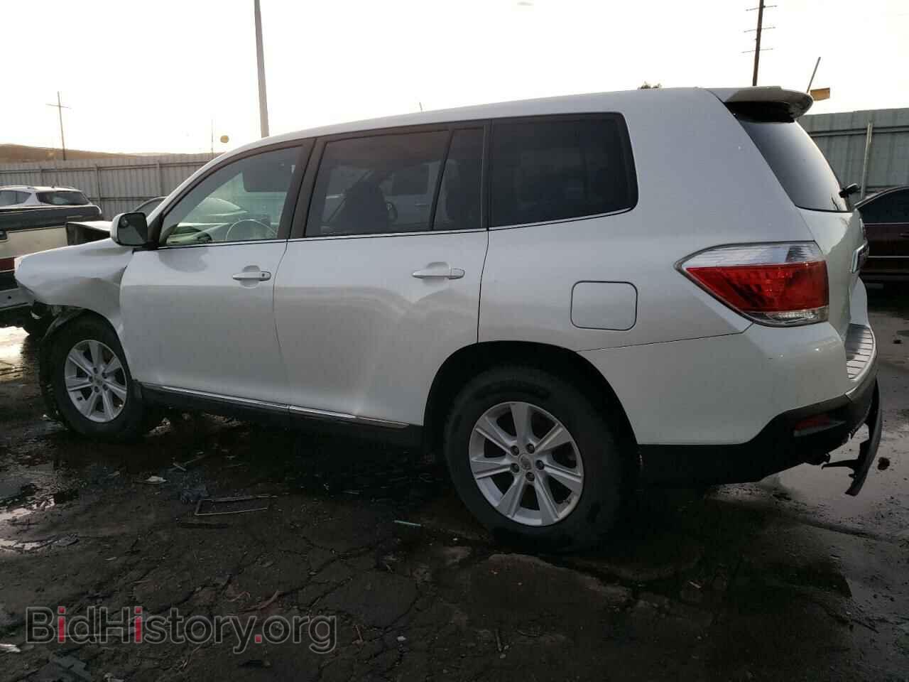 2012 TOYOTA HIGHLANDER - VIN: 5TDBK3EH7CS122097 - Фото 2