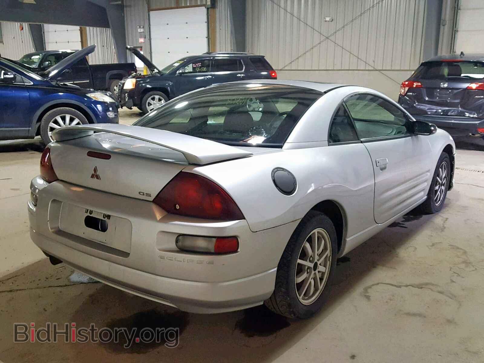 2001 MITSUBISHI ECLIPSE - VIN: 4A3AC44G81E045070 - Фото 4