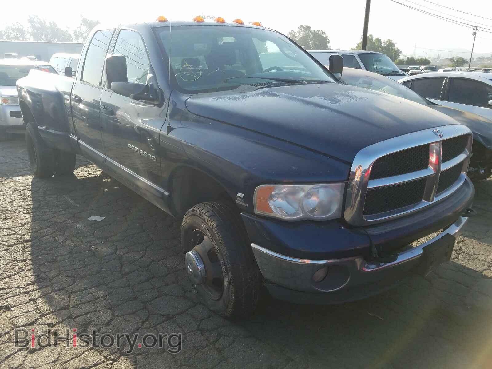 Photo 3D7MS48C85G840022 - DODGE RAM 3500 2005