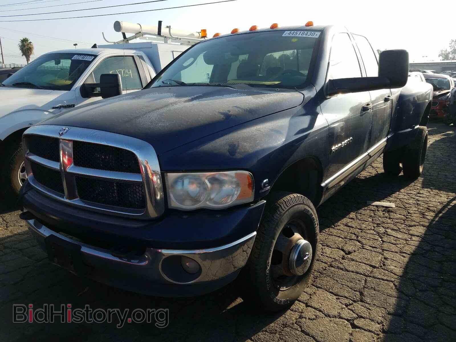 2005 DODGE RAM 3500 - VIN: 3D7MS48C85G840022 - Фото 2