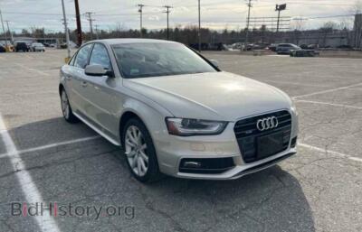 2014 Audi A4 A4 Premium, silver — VIN WAUBFAFL1EA067025, Copart